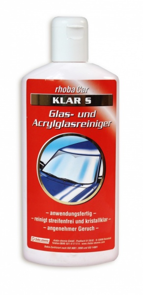 rhobaCAR - Klar S Glas- und Acrylglasreiniger