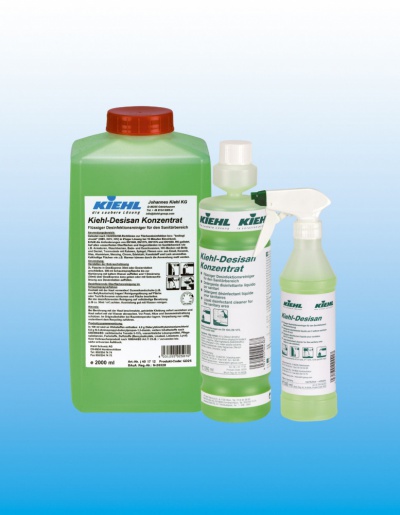 Kiehl Desisan Konzentrat - flüssiger Desinfektionsreiniger für den Sanitärbereich