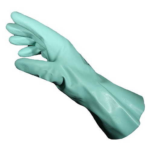 Nitril Handschuhe Chemie Schutz Gummihandschuhe Grün Schutzhandschuhe S 1 Paar 