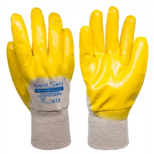 Nitril-Handschuhe gelb